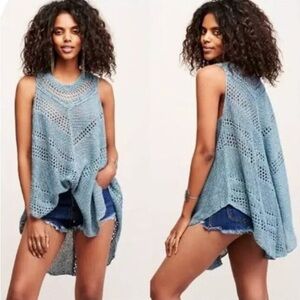 Free People Rhiannon Open
Front Knit Tunic